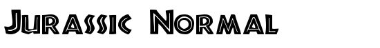 Jurassic Normal - Download Thousands of Free Fonts at FontZone.net