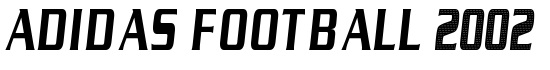 Adidas Football 2002 - Download Thousands of Free Fonts at FontZone.net
