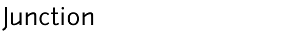 Junction - Download Thousands of Free Fonts at FontZone.net