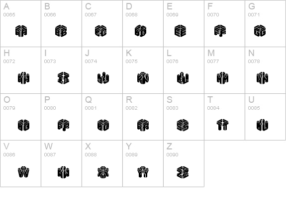 3D LET (BRK) details - Free Fonts at FontZone.net