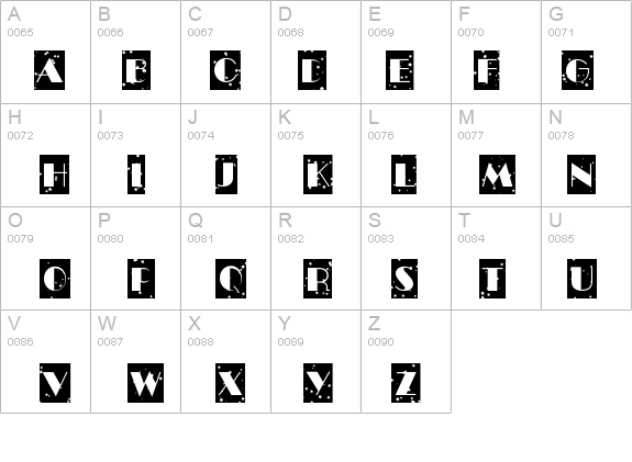 a_BentoCameoStarNight details - Free Fonts at FontZone.net