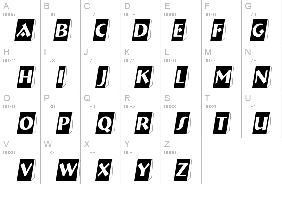 a_BremenCm3D details - Free Fonts at FontZone.net