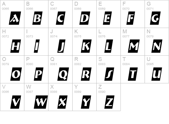 a_BremenCmObl details - Free Fonts at FontZone.net