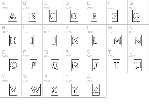 a_BremenCmOtl details - Free Fonts at FontZone.net