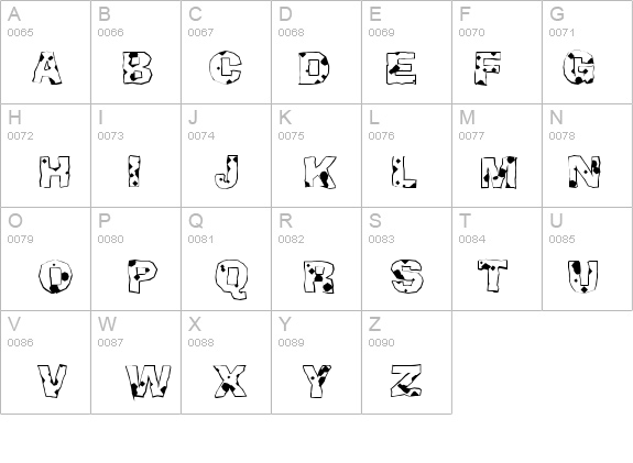a_BrokerAbst details - Free Fonts at FontZone.net