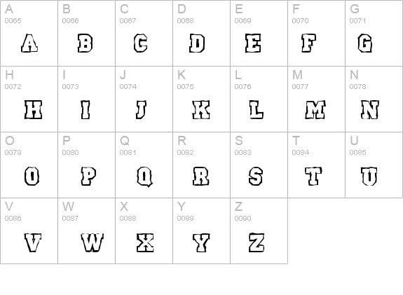 a_CampusClgBrk Bold details - Free Fonts at FontZone.net