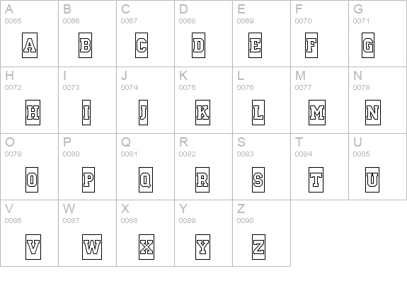 a_CampusCmOtl Bold details - Free Fonts at FontZone.net