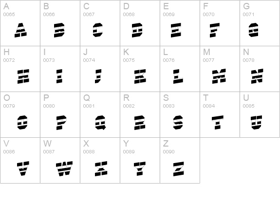 a_CampusStripUp details - Free Fonts at FontZone.net