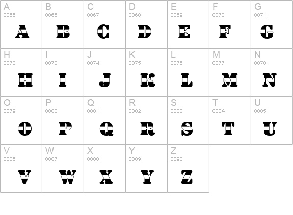 a_DodgerB&W details - Free Fonts at FontZone.net