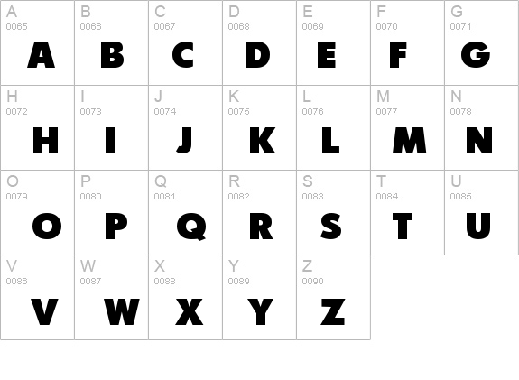 a_FuturicaExtraBlack details - Free Fonts at FontZone.net