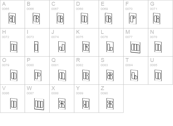 a_GladeCmOtlDn details - Free Fonts at FontZone.net