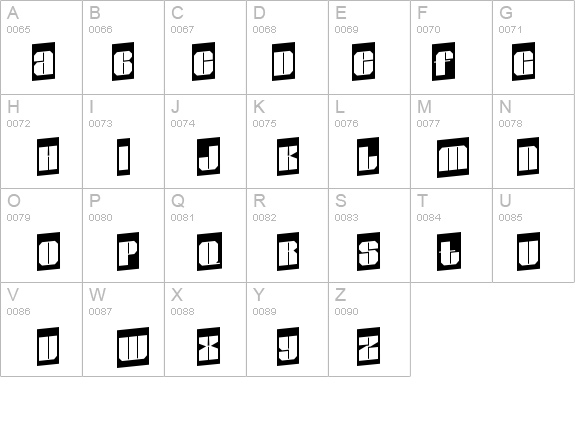 a_GladeCmUp details - Free Fonts at FontZone.net