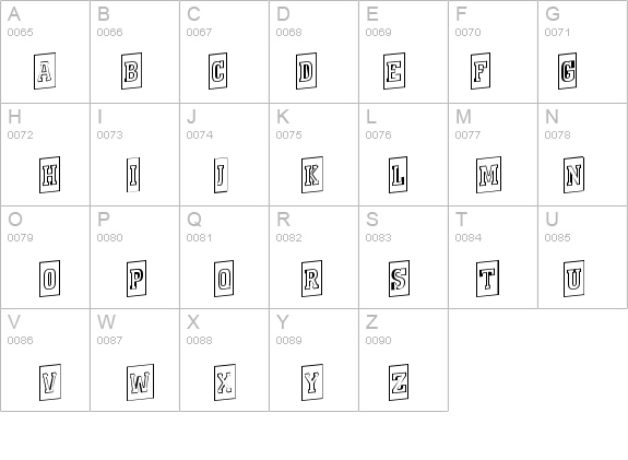 a_KenaCmOtlUp details - Free Fonts at FontZone.net