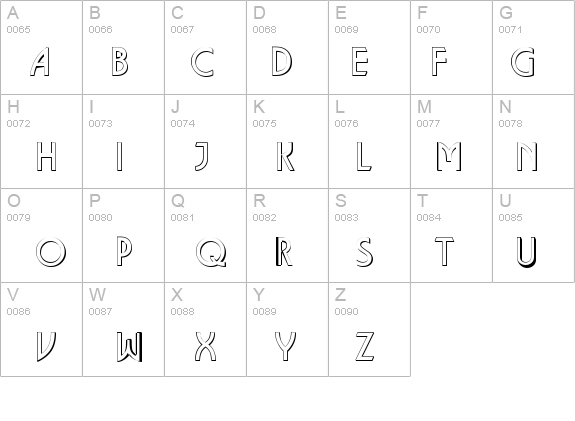 a_Lancet3D details - Free Fonts at FontZone.net