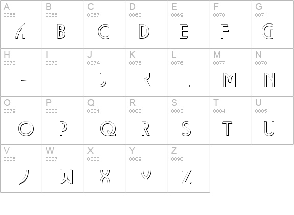 a_Lancet3Dxtr details - Free Fonts at FontZone.net