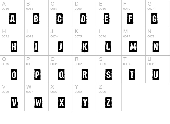 a_MeccanoCameoBroken details - Free Fonts at FontZone.net
