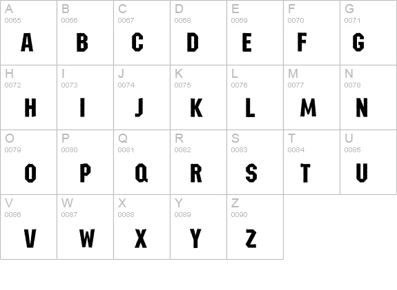 a_MeccanoRough details - Free Fonts at FontZone.net