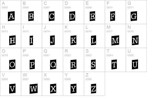 a_NoterCameoUp details - Free Fonts at FontZone.net