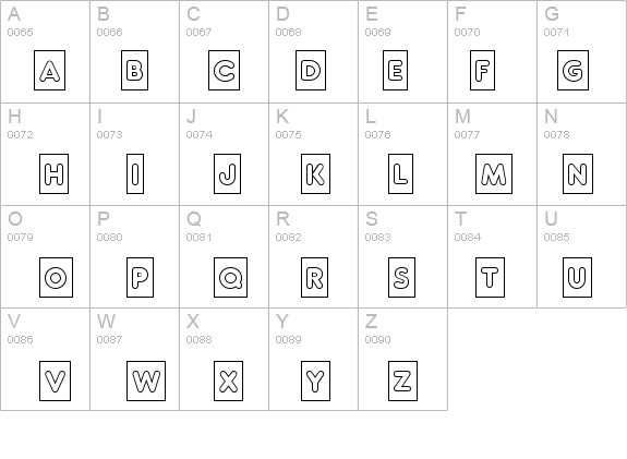 a_RunderCameoOutline details - Free Fonts at FontZone.net