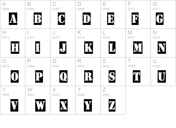 a_SignboardTitulNrSl details - Free Fonts at FontZone.net
