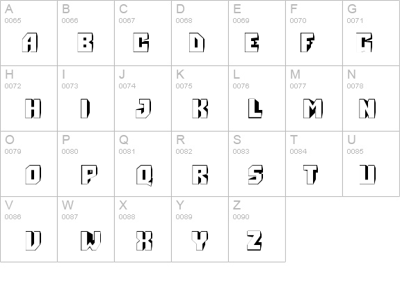 a_Simpler3Dreal details - Free Fonts at FontZone.net