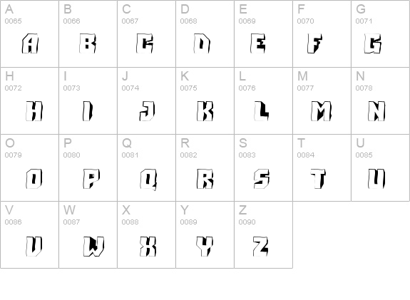 a_Simpler3DWaved details - Free Fonts at FontZone.net