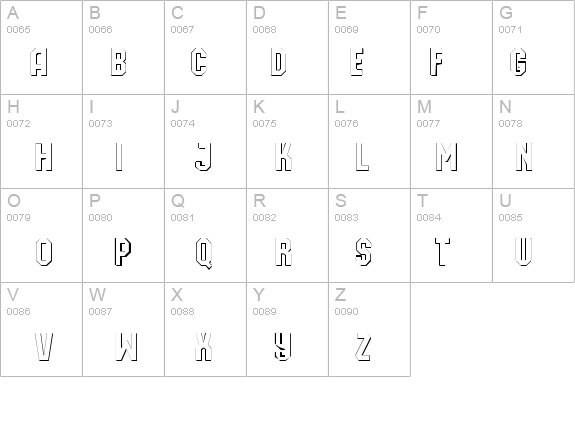 a_Technics3D DemiBold details - Free Fonts at FontZone.net