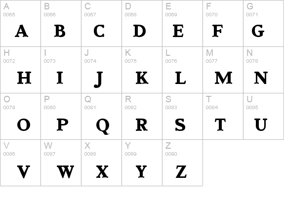 AabcedXBold Bold details - Free Fonts at FontZone.net