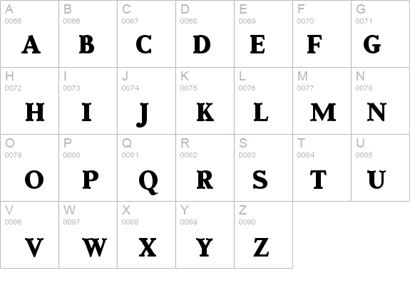 AabcedXBold details - Free Fonts at FontZone.net