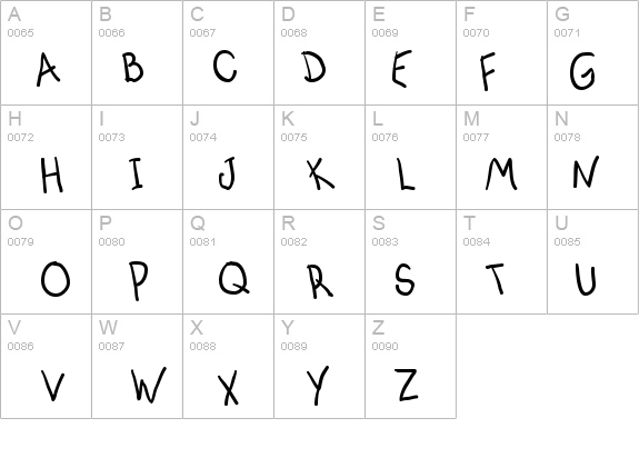 AbcKids details - Free Fonts at FontZone.net