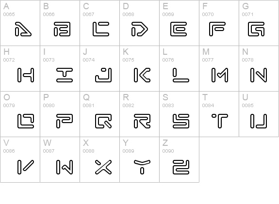 Abduction II details - Free Fonts at FontZone.net