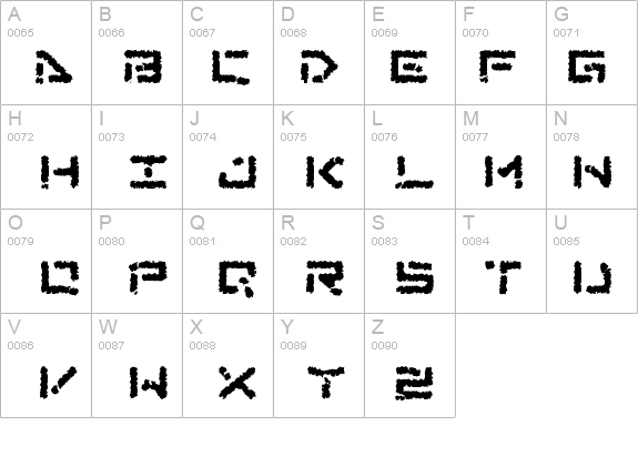 Abduction III details - Free Fonts at FontZone.net