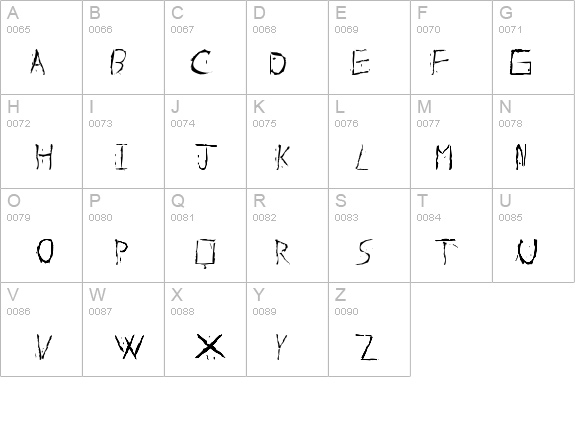 About Dead details - Free Fonts at FontZone.net