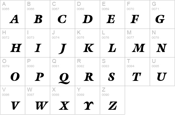 AcanthusBlackSSK BoldItalic details - Free Fonts at FontZone.net