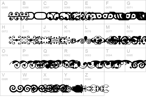 ACDividers details - Free Fonts at FontZone.net