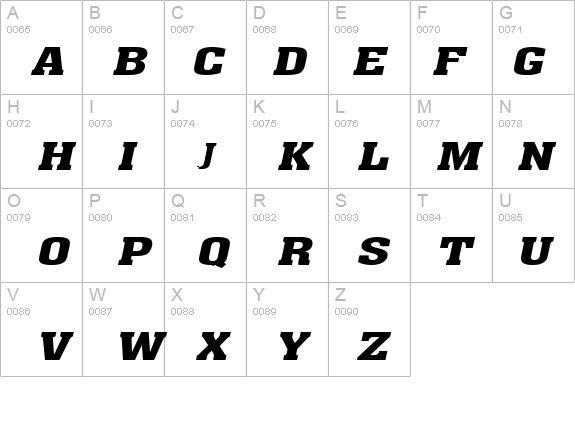 Ache Extended BoldItalic details - Free Fonts at FontZone.net