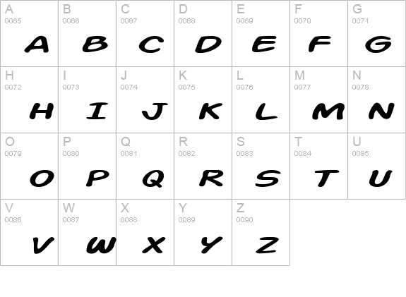 Action Man Extended Italic details - Free Fonts at FontZone.net