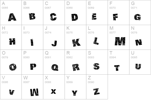 Action of the Time UPPER CASE details - Free Fonts at FontZone.net