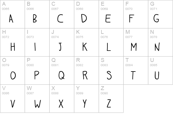 adams hand details - Free Fonts at FontZone.net