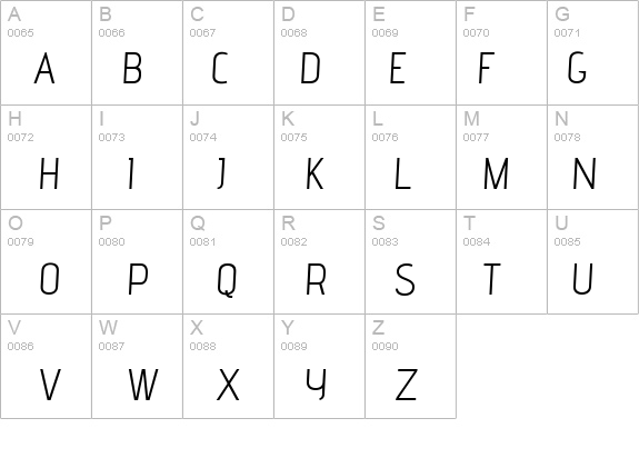 advent Oblique details - Free Fonts at FontZone.net