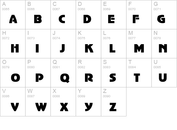 AdvertisersGothic Regular details - Free Fonts at FontZone.net