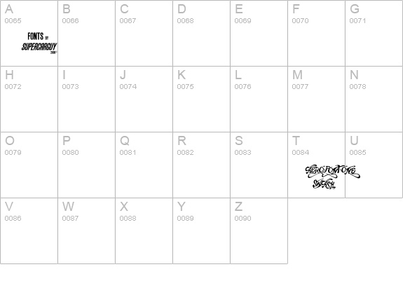 Aero Font One Swash details - Free Fonts at FontZone.net
