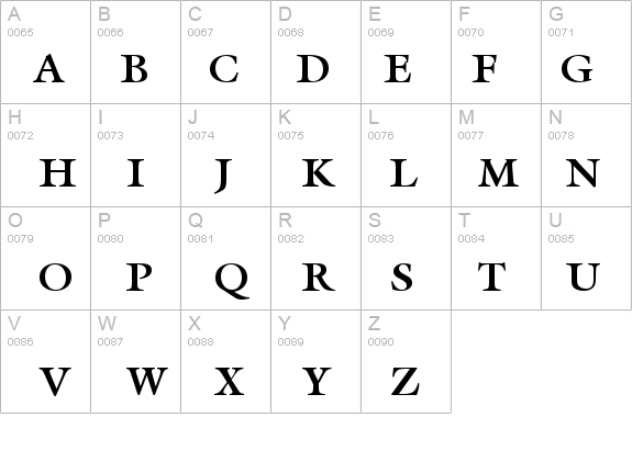 AGGalleon Bold details - Free Fonts at FontZone.net