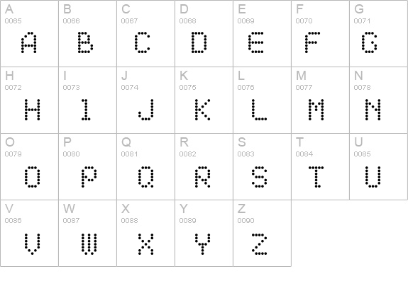 AI pointe details - Free Fonts at FontZone.net
