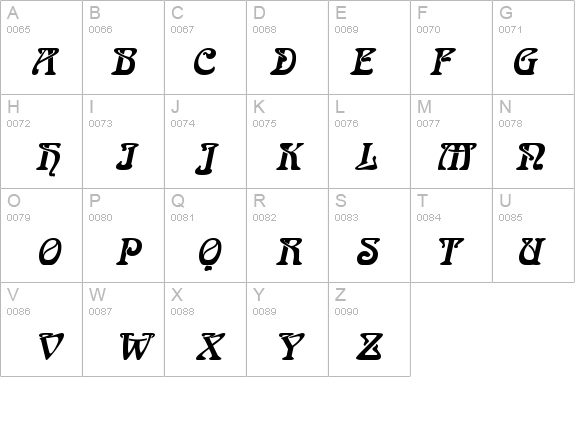 Aidan BoldItalic details - Free Fonts at FontZone.net