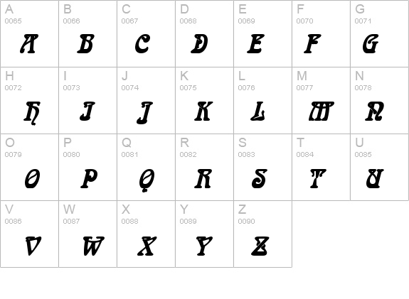 Aidan Thin BoldItalic details - Free Fonts at FontZone.net