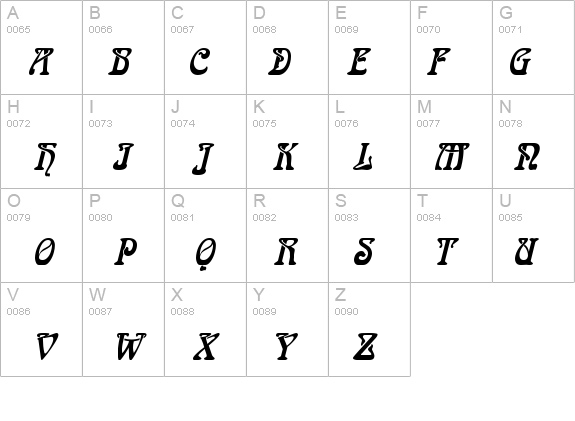 Aidan Thin Italic details - Free Fonts at FontZone.net