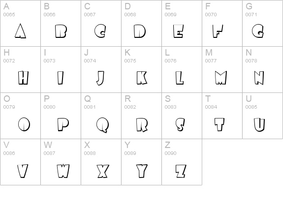 AirmoleShaded-Regular details - Free Fonts at FontZone.net