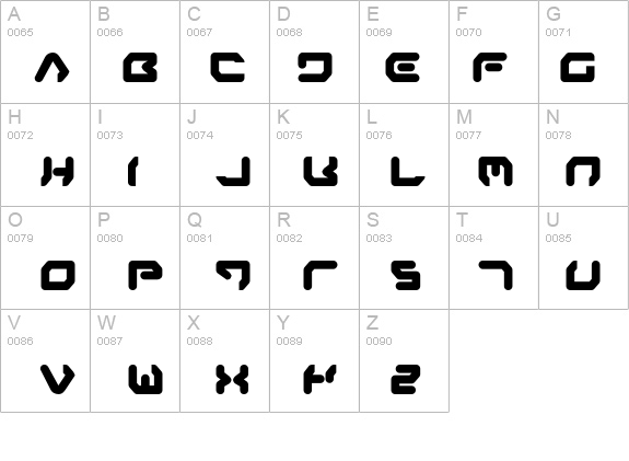 Airstrip One Bold details - Free Fonts at FontZone.net