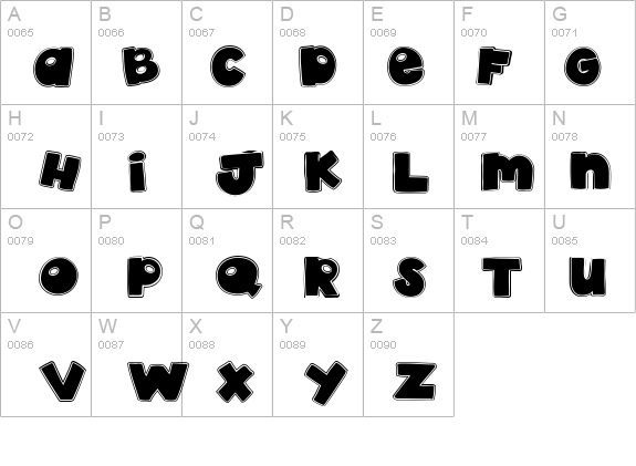 akaDylan Collage details - Free Fonts at FontZone.net